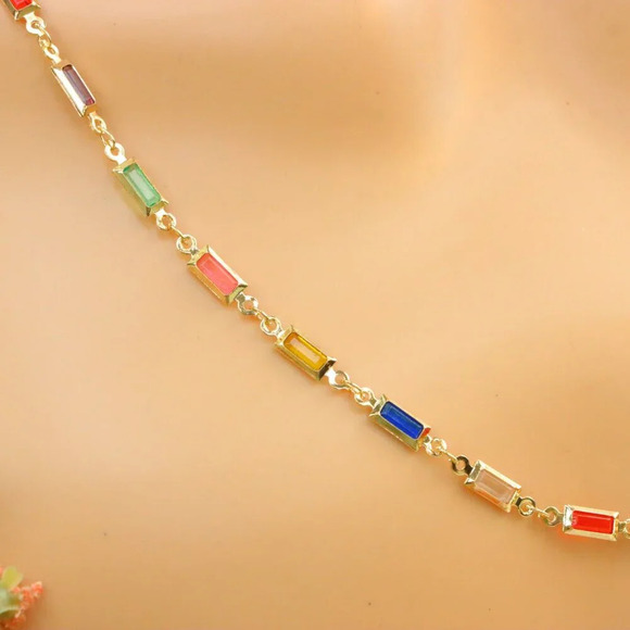 "New Beautiful Design Necklace Chain for Women/Girls, Gift, N603 - Picture 4 of 10
